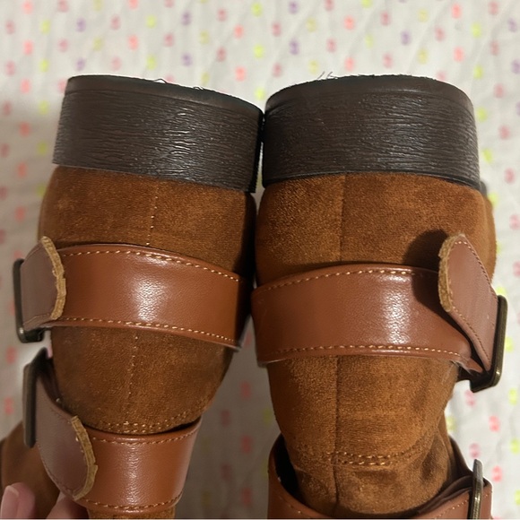 Wide Calf Boots faux suede 9 - Picture 3 of 9